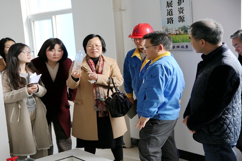 2019年3月8日，時(shí)任浙江省水利廳水資源管理處副調(diào)研員沈仁英蒞臨景興調(diào)研指導(dǎo)